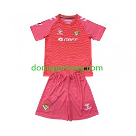 Koszulka Real Betis Bramkarska Dziecięcy Czwarty Koszulki Piłkarskie 2024-2025 Krótki Rękaw